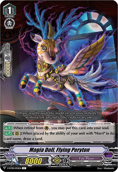 Magia Doll, Flying Peryton (V-BT09/076EN) [Butterfly d'Moonlight] | Pegasus Games WI