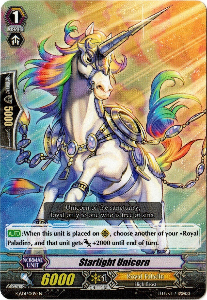 Starlight Unicorn (KAD1/005EN) [Kero Kero Ace Pack] | Pegasus Games WI