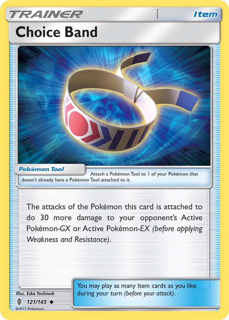 Choice Band (121/145) [Sun & Moon: Guardians Rising] | Pegasus Games WI