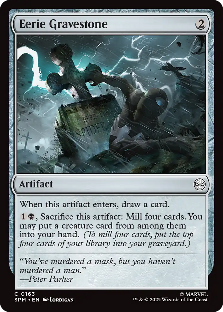 Eerie Gravestone [Marvel's Spider-Man] | Pegasus Games WI