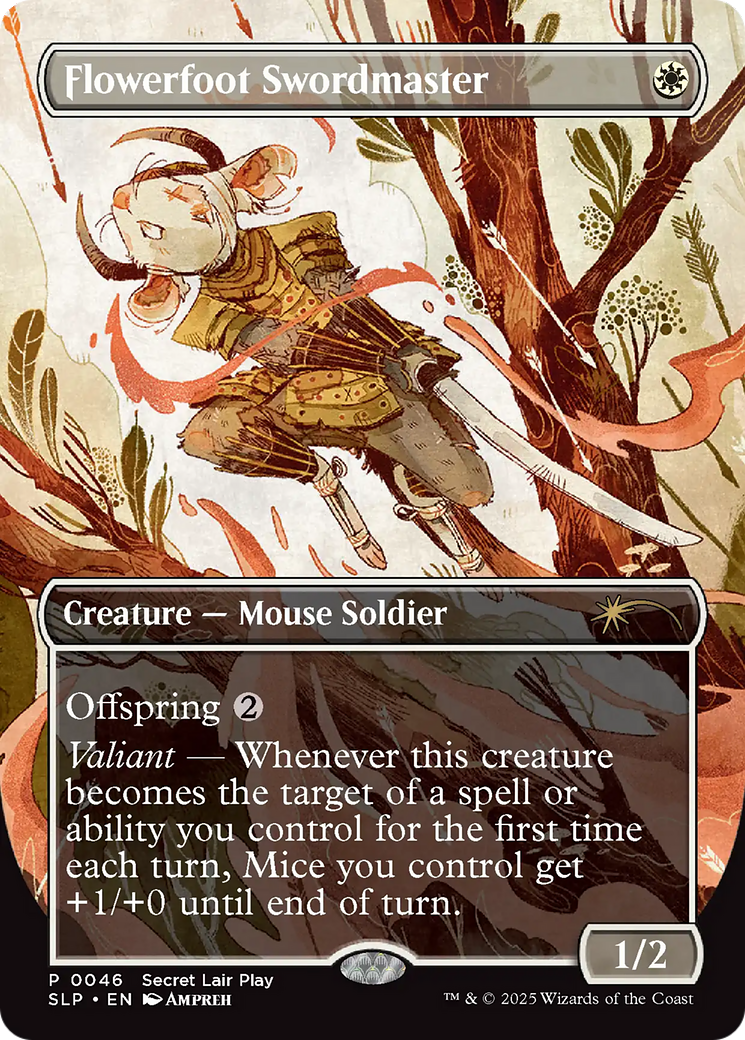 Flowerfoot Swordmaster [Secret Lair Showdown] | Pegasus Games WI