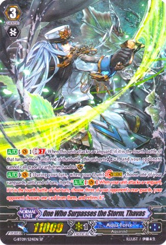 One Who Surpasses the Storm, Thavas (G-BT09/S24EN) [Divine Dragon Caper] | Pegasus Games WI