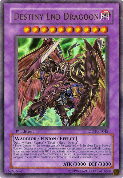 Destiny End Dragoon [LODT-EN042] Ultra Rare | Pegasus Games WI