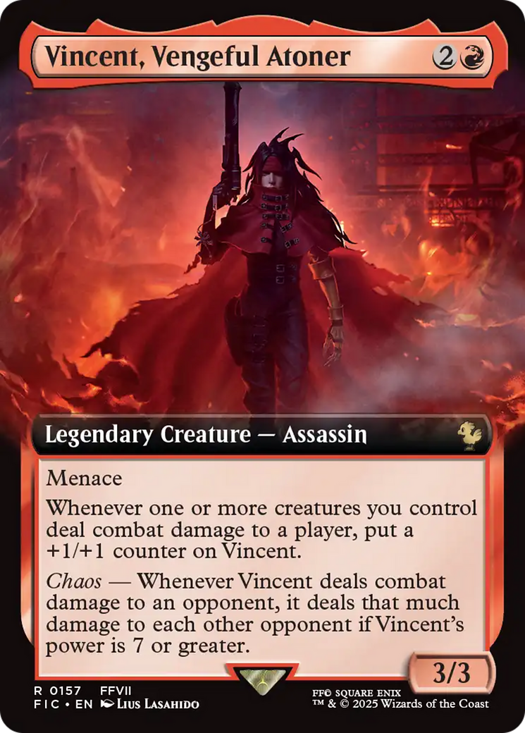 Vincent, Vengeful Atoner (Extended Art) [FINAL FANTASY Commander] | Pegasus Games WI