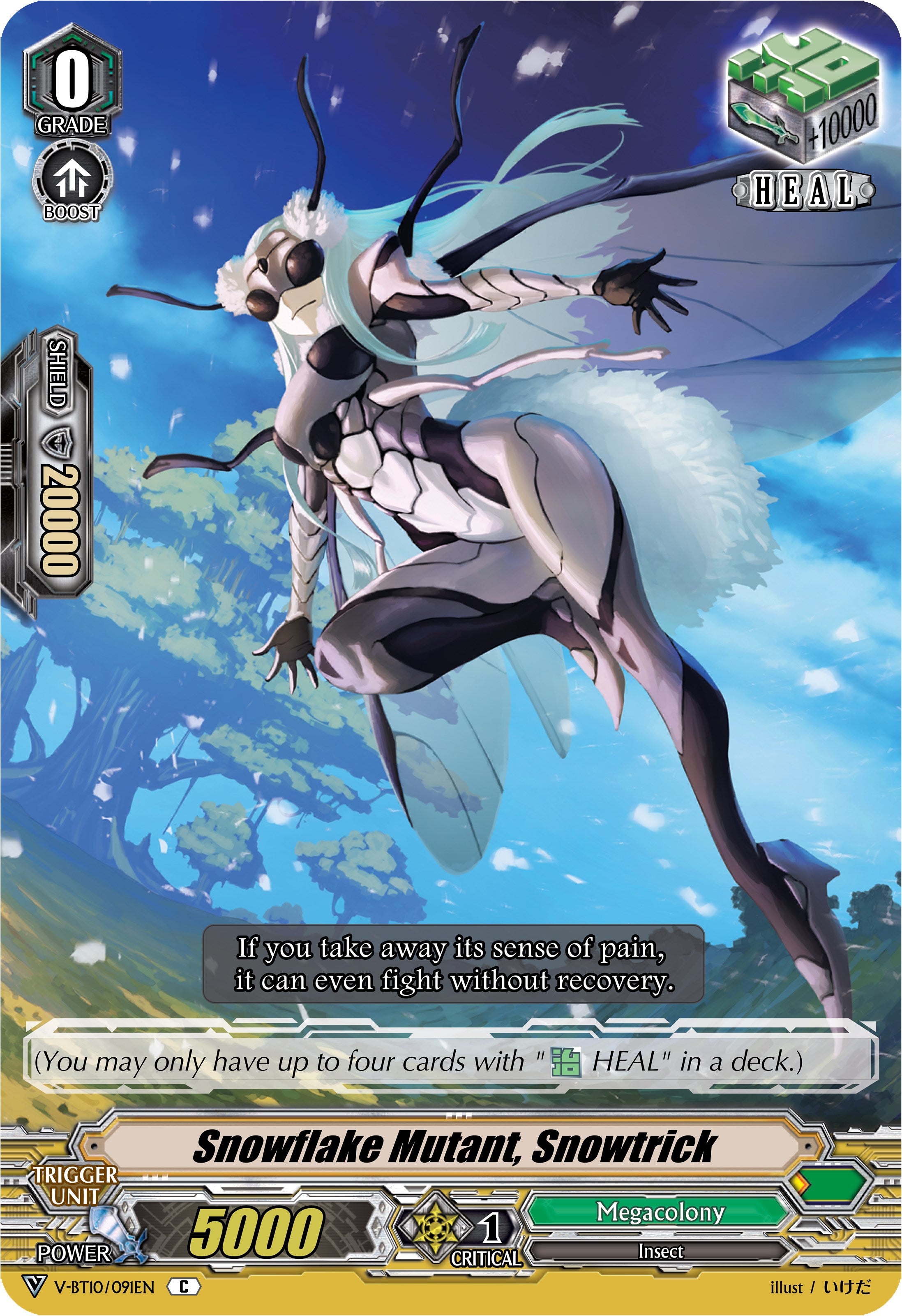 Snowflake Mutant, Snowtrick (V-BT10/091EN) [Phantom Dragon Aeon] | Pegasus Games WI