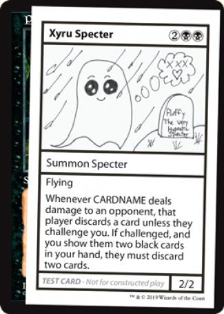 Xyru Specter (2021 Edition) [Mystery Booster Playtest Cards] | Pegasus Games WI