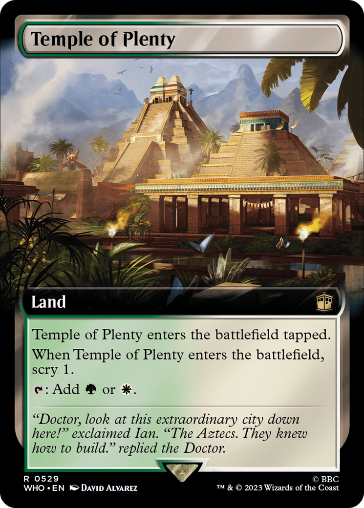 Temple of Plenty (Extended Art) [Doctor Who] | Pegasus Games WI