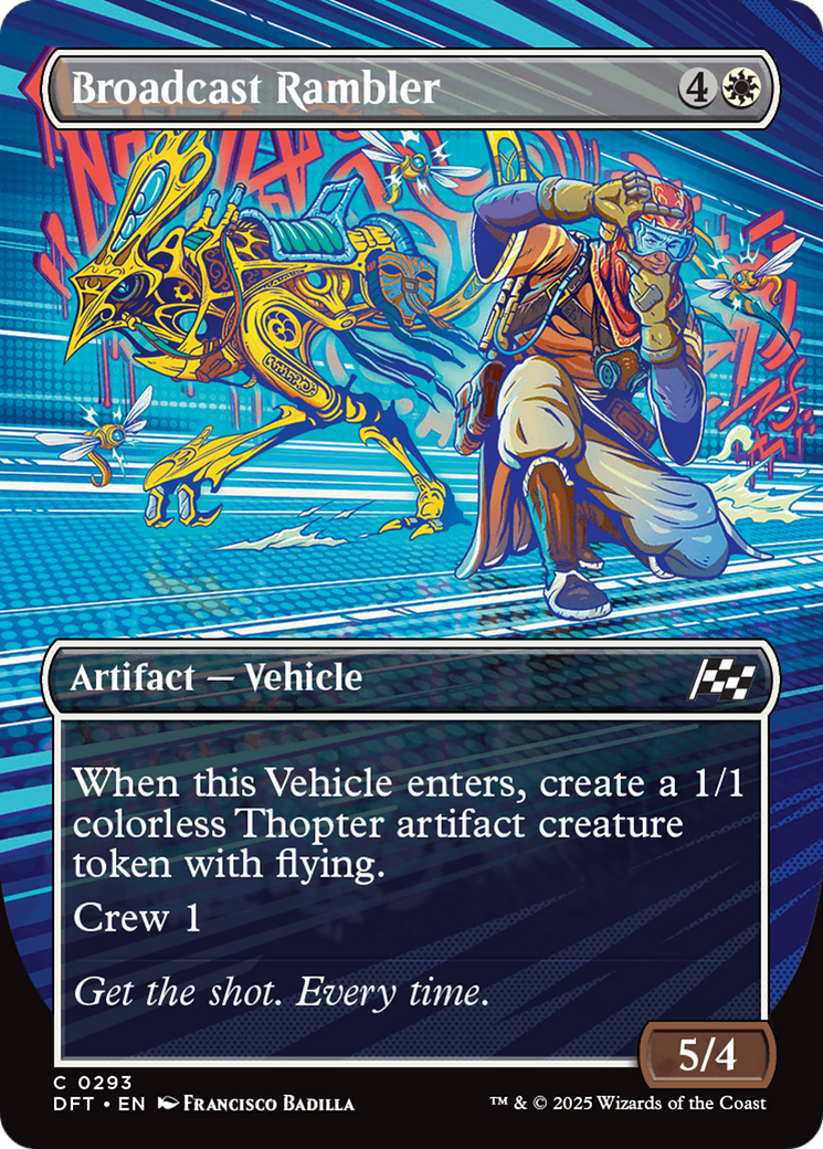 Broadcast Rambler (Borderless) [Aetherdrift] | Pegasus Games WI