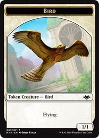 Bird (003) // Construct (017) Double-Sided Token [Modern Horizons Tokens] | Pegasus Games WI