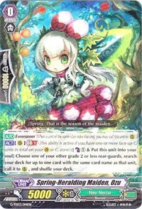 Spring-Heralding Maiden, Ozu (G-TD03/014EN) [Flower Maiden of Purity] | Pegasus Games WI
