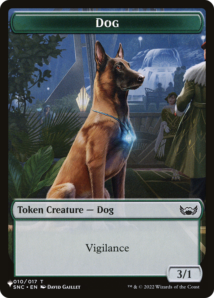Shapeshifter // Dog Double-Sided Token [The List] | Pegasus Games WI