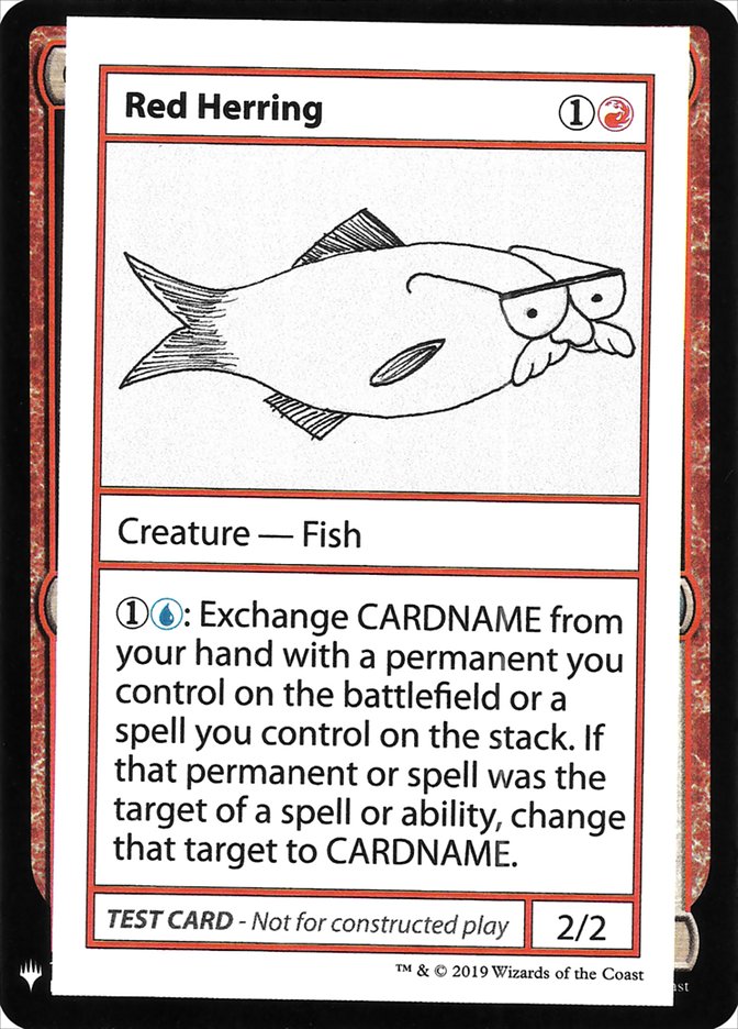 Red Herring [Mystery Booster Playtest Cards] | Pegasus Games WI