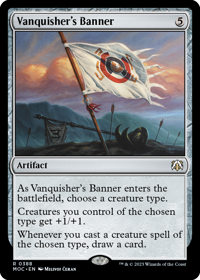 Vanquisher's Banner [March of the Machine Commander] | Pegasus Games WI