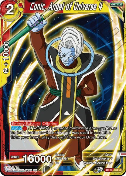 Conic, Angel of Universe 4 (BT16-134) [Realm of the Gods] | Pegasus Games WI
