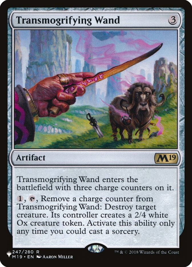 Transmogrifying Wand [The List] | Pegasus Games WI