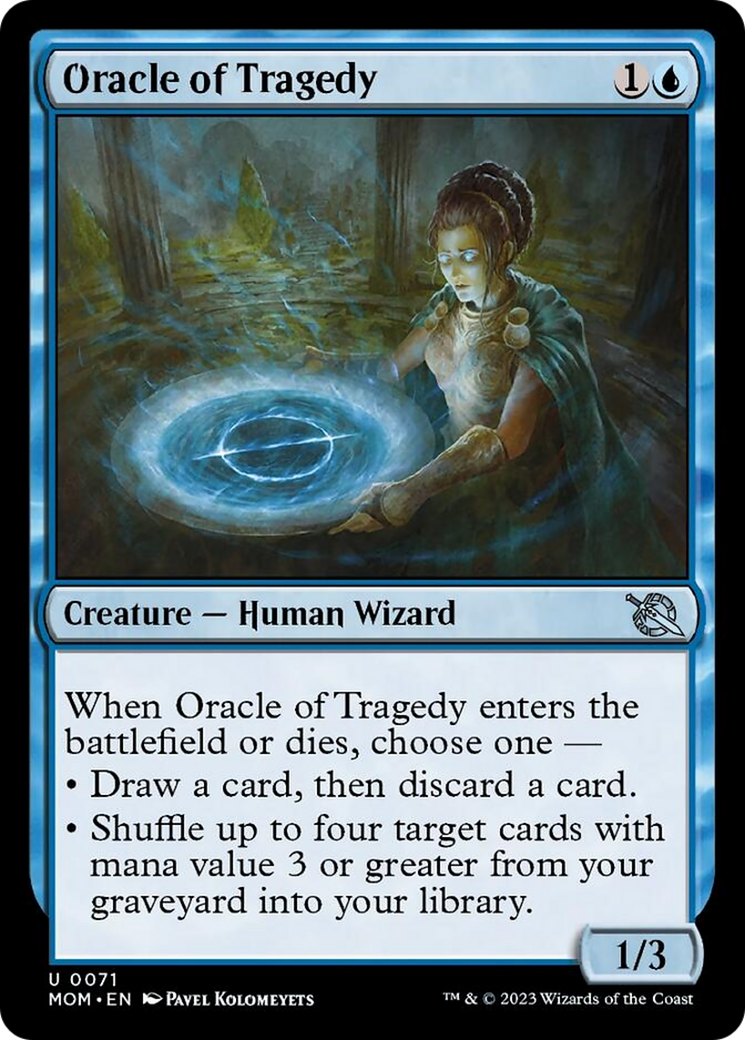 Oracle of Tragedy [March of the Machine] | Pegasus Games WI