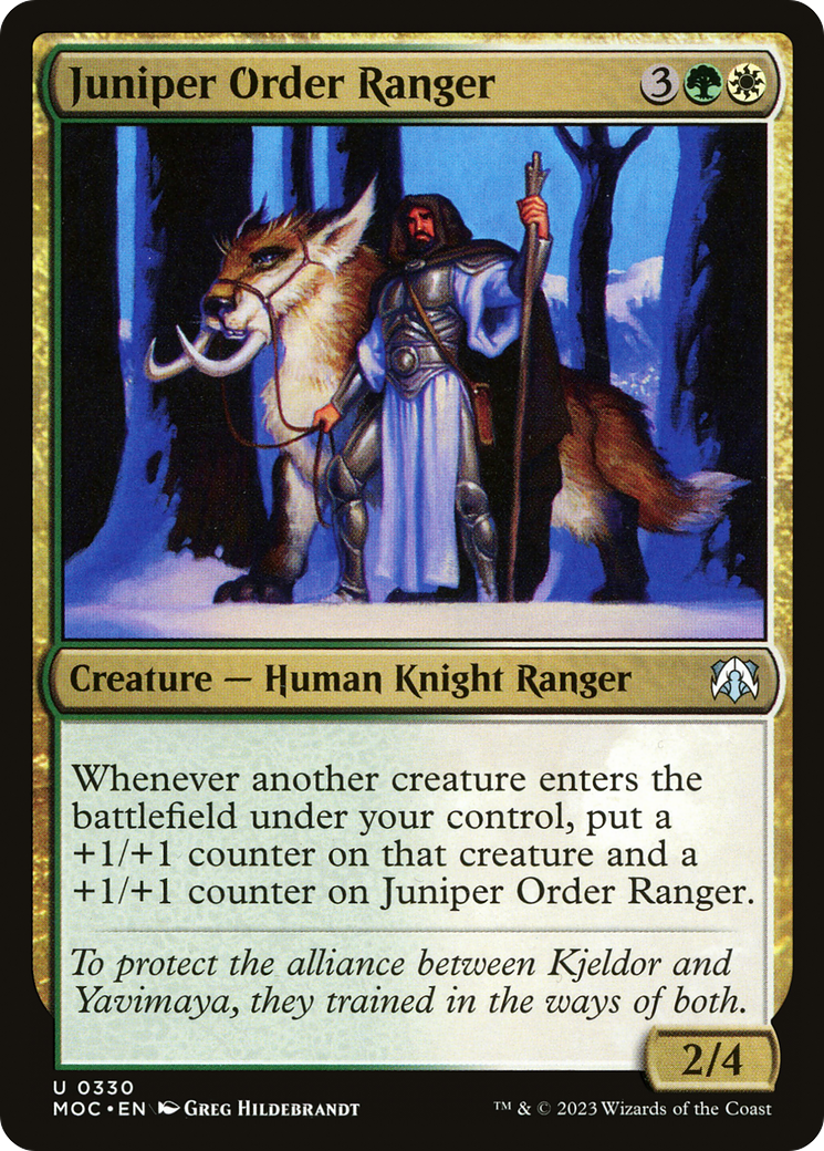 Juniper Order Ranger [March of the Machine Commander] | Pegasus Games WI