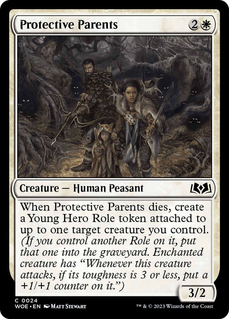 Protective Parents [Wilds of Eldraine] | Pegasus Games WI