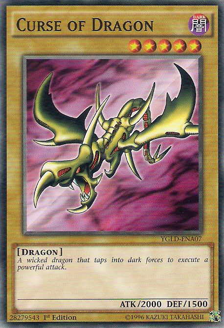 Curse of Dragon [YGLD-ENA07] Common | Pegasus Games WI