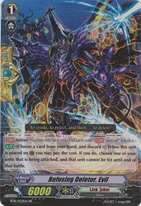 Refusing Deletor, Evil (BT16/022EN) [Legion of Dragons and Blades ver.E] | Pegasus Games WI