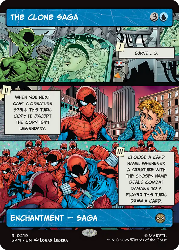 The Clone Saga (Borderless) [Marvel's Spider-Man] | Pegasus Games WI