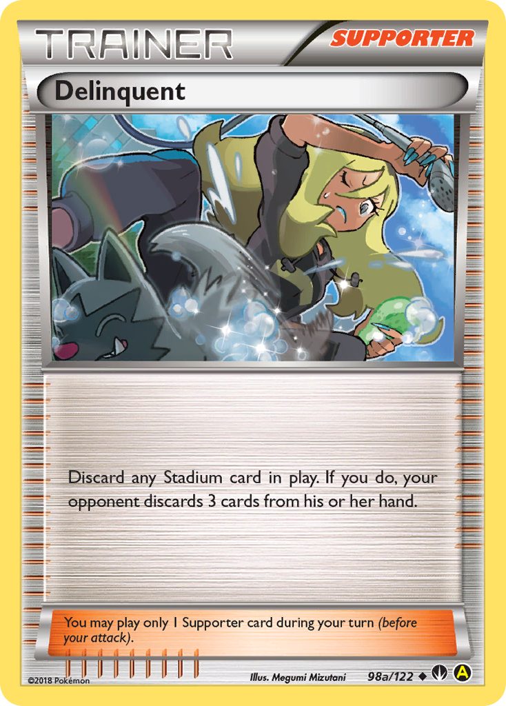 Delinquent (98a/122) [Alternate Art Promos] | Pegasus Games WI