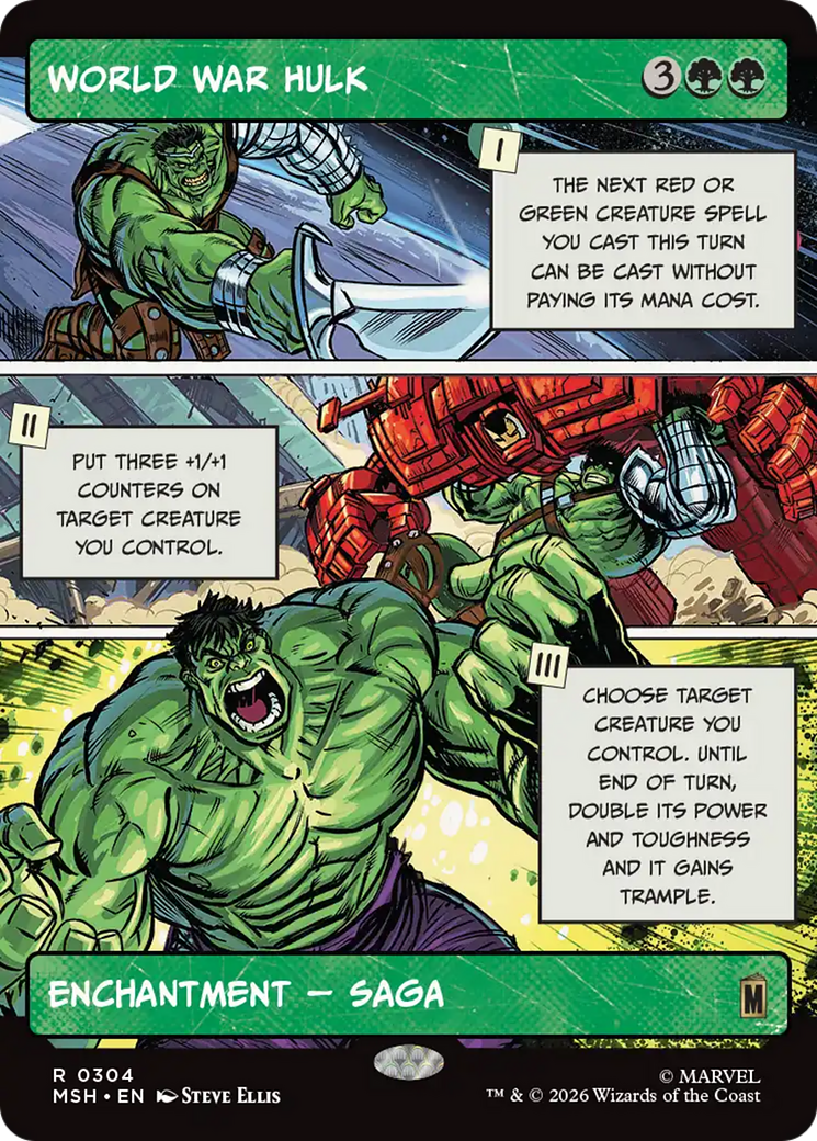 World War Hulk (Borderless) [Marvel Super Heroes] | Pegasus Games WI