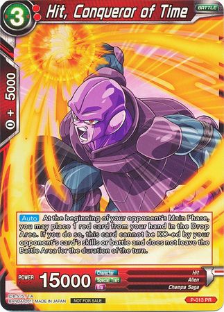 Hit, Conqueror of Time (Foil) (P-013) [Promotion Cards] | Pegasus Games WI