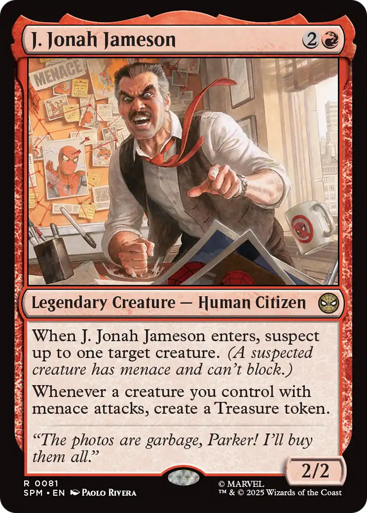 J. Jonah Jameson [Marvel's Spider-Man] | Pegasus Games WI