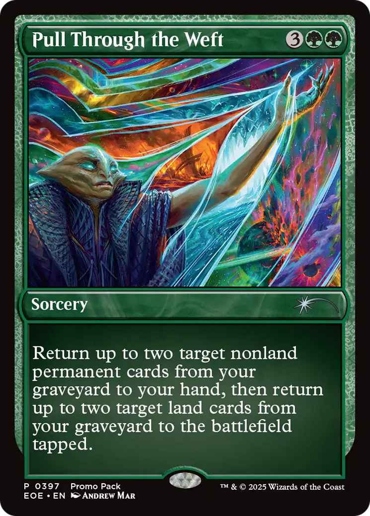 Pull Through the Weft [Edge of Eternities Promo Pack] | Pegasus Games WI
