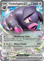 Oinkalogne ex (158/198) (Jumbo Card) [Scarlet & Violet: Base Set] | Pegasus Games WI