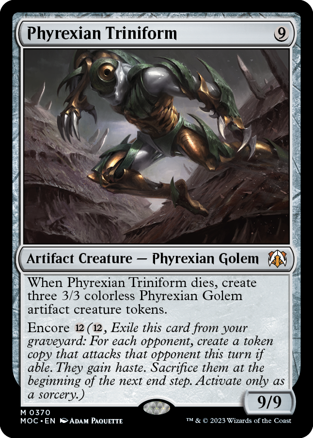 Phyrexian Triniform [March of the Machine Commander] | Pegasus Games WI