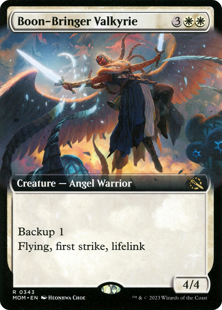 Boon-Bringer Valkyrie (Extended Art) [March of the Machine] | Pegasus Games WI