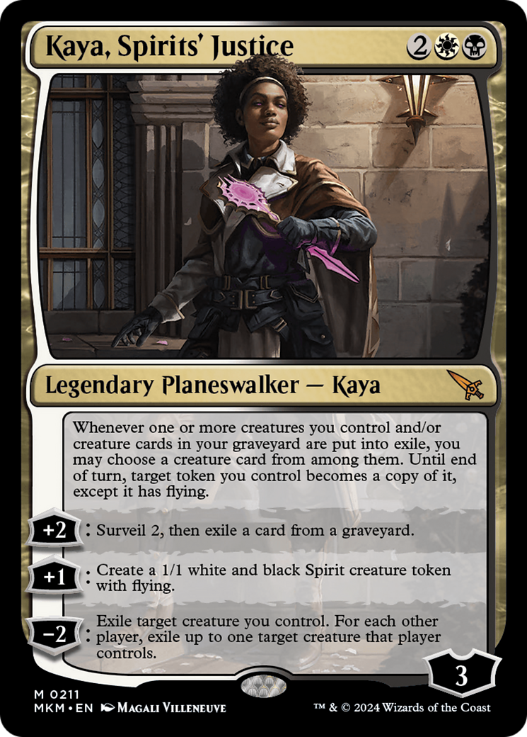 Kaya, Spirits' Justice [Murders at Karlov Manor] | Pegasus Games WI