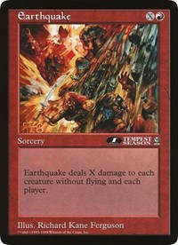 Earthquake (Oversized) [Oversize Cards] | Pegasus Games WI