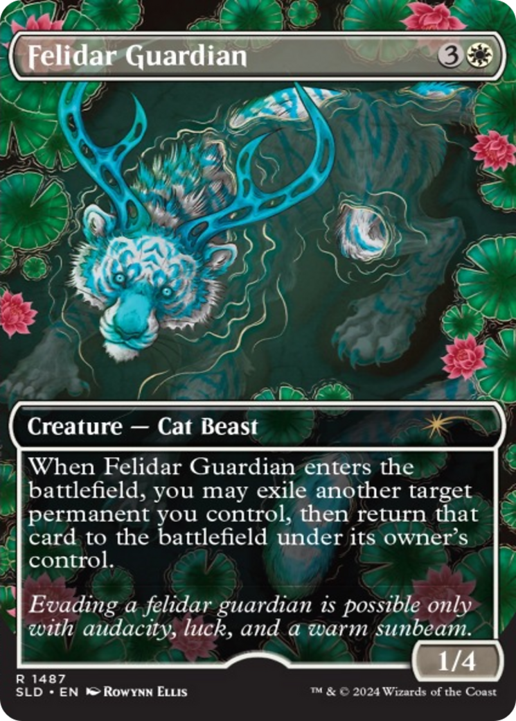 Felidar Guardian (Rainbow Foil) [Secret Lair Drop Series] | Pegasus Games WI