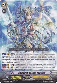 Goddess of Law, Justitia (PR/0104EN A) [Promo Cards] | Pegasus Games WI