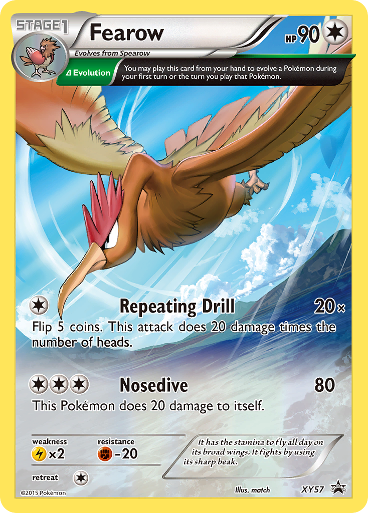 Fearow (XY57) [XY: Black Star Promos] | Pegasus Games WI