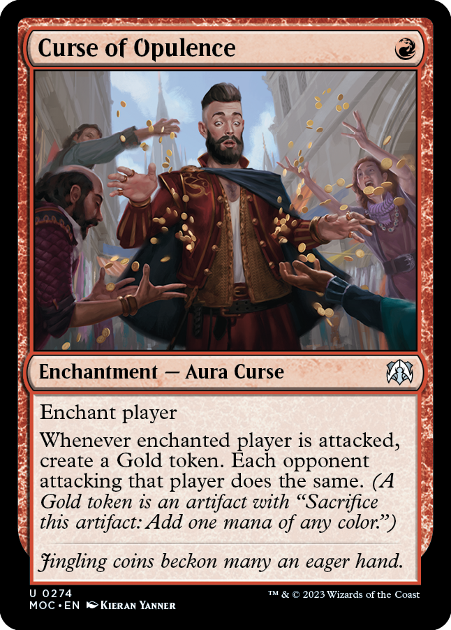 Curse of Opulence [March of the Machine Commander] | Pegasus Games WI