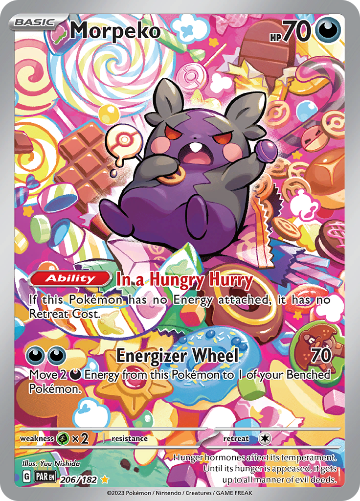 Morpeko (206/182) [Scarlet & Violet: Paradox Rift] | Pegasus Games WI