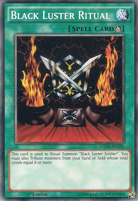 Black Luster Ritual [YGLD-ENA36] Common | Pegasus Games WI