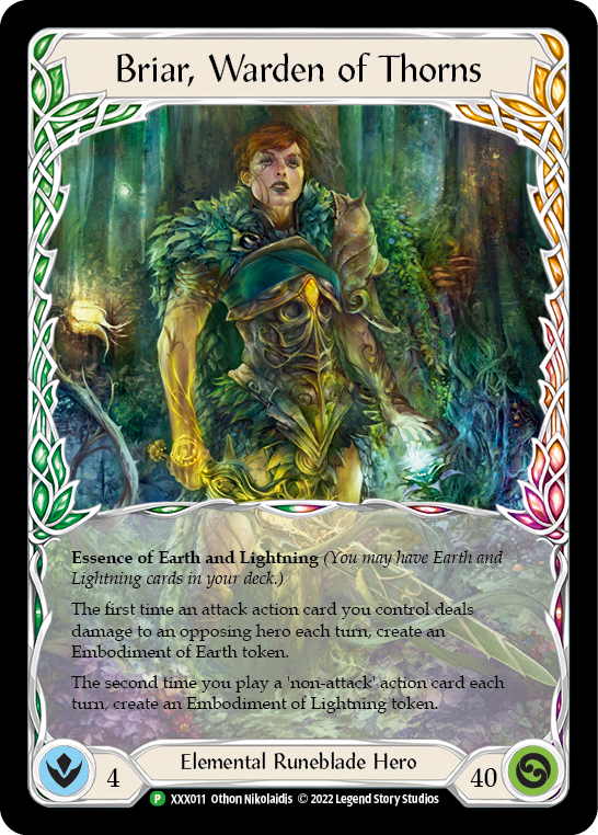 Briar // Briar, Warden of Thorns [XXX011/XXX012] (Promo) | Pegasus Games WI