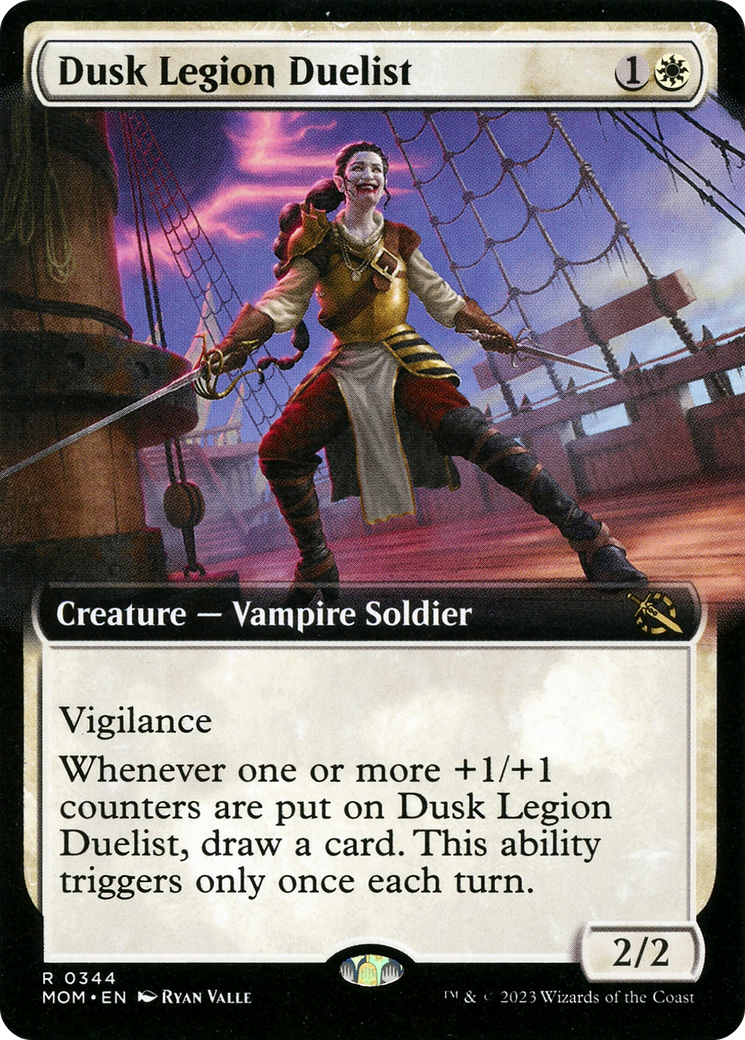 Dusk Legion Duelist (Extended Art) [March of the Machine] | Pegasus Games WI