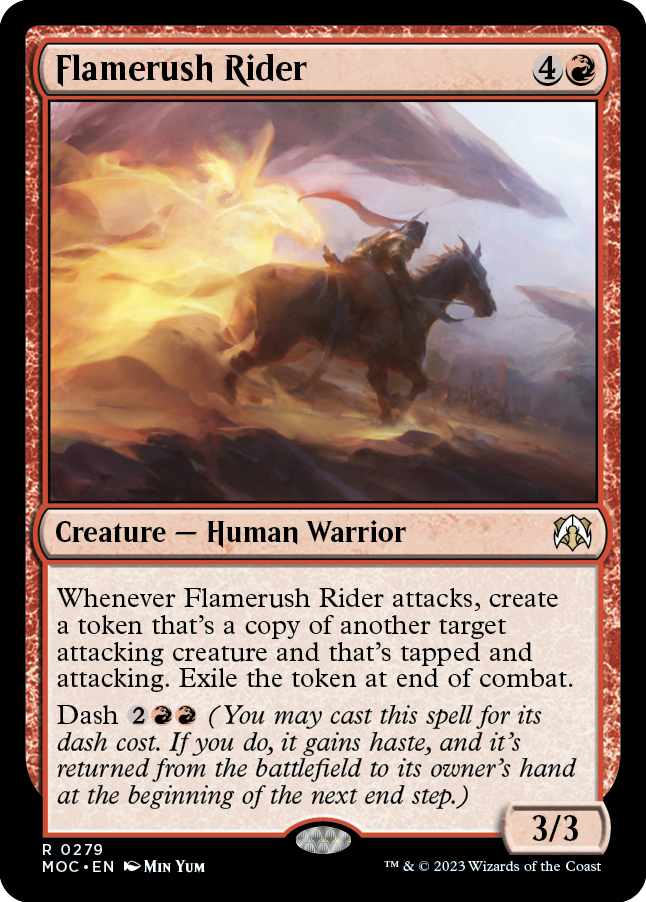 Flamerush Rider [March of the Machine Commander] | Pegasus Games WI