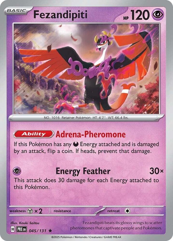 Fezandipiti (045/131) [Scarlet & Violet: Prismatic Evolutions] | Pegasus Games WI