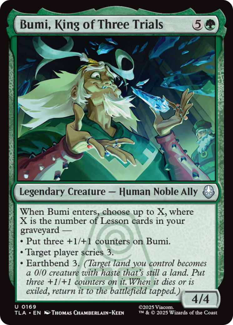 Bumi, King of Three Trials [Avatar: The Last Airbender] | Pegasus Games WI