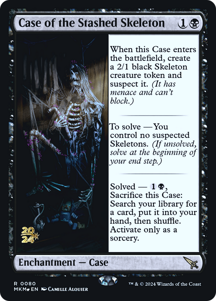 Case of the Stashed Skeleton [Murders at Karlov Manor Prerelease Promos] | Pegasus Games WI