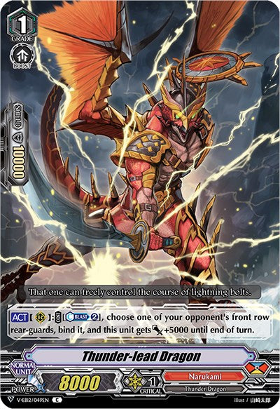 Thunder-lead Dragon (V-EB12/049EN) [Team Dragon's Vanity] | Pegasus Games WI