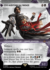 Ezio Auditore da Firenze (Showcase) (Textured Foil) [Assassin's Creed] | Pegasus Games WI