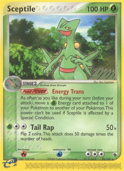 Sceptile (20/109) [EX: Ruby & Sapphire] | Pegasus Games WI